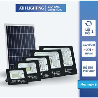 Đèn Năng Lượng Mặt Trời Đèn LED Siêu Sáng 500w - Đèn Có Cảm Biến Hồng Ngoại Tự Sáng Tắt Bật Có Điều Khiển