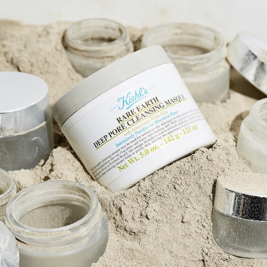 Mặt Nạ Đất Sét Kiehls Rare Earth Deep Pore Cleansing Masque Mask Kiehl 's dung tích 14ml và 125ml