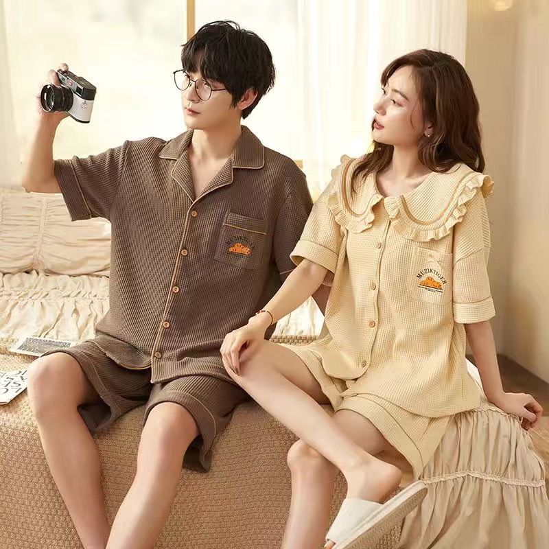 Bộ ngủ đôi Nam Nữ mặc nhà trẻ trung, dễ thương