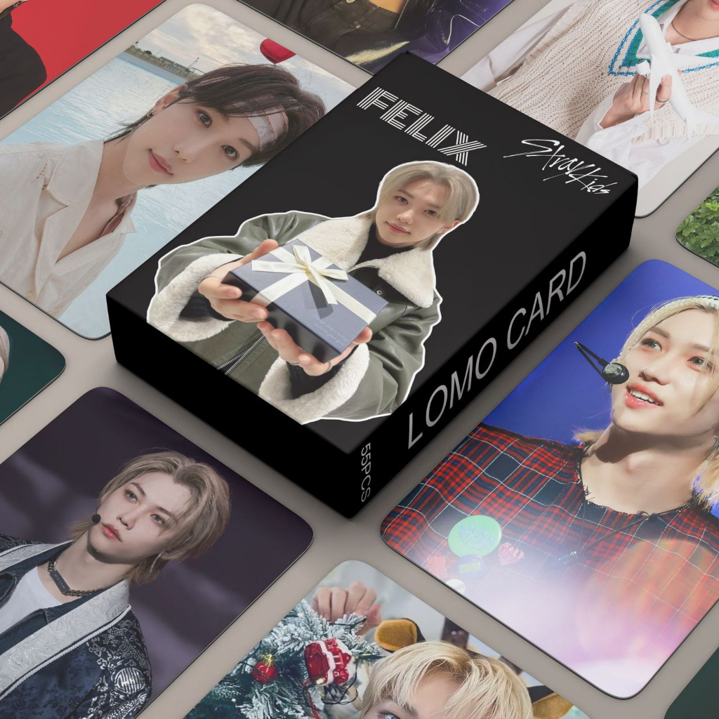 Set 55 lomo card Stray Kids-FELIX 2023