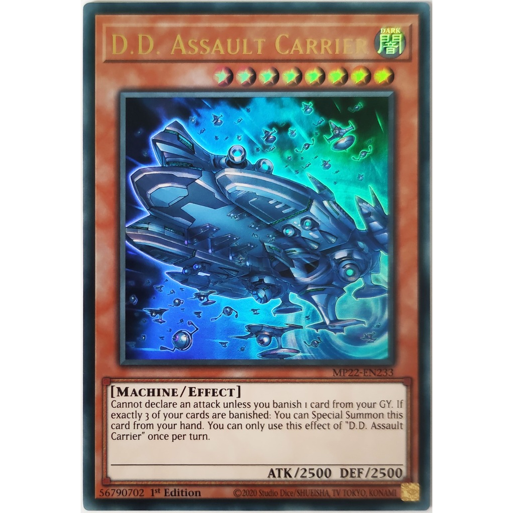 [Thẻ Yugioh] D.D. Assault Carrier |EN| Ultra Rare