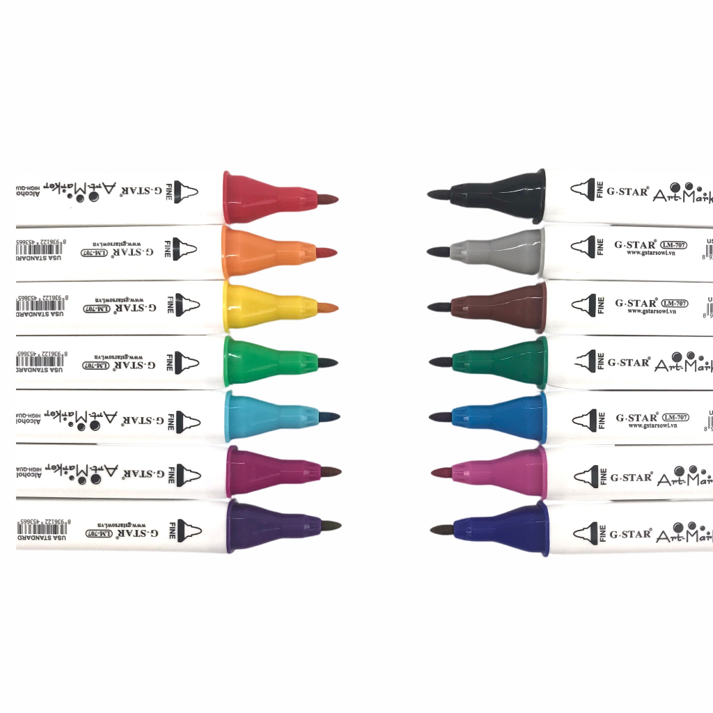 Bút Lông Màu 18 Màu Hiệu Gstar 705 - 18M
