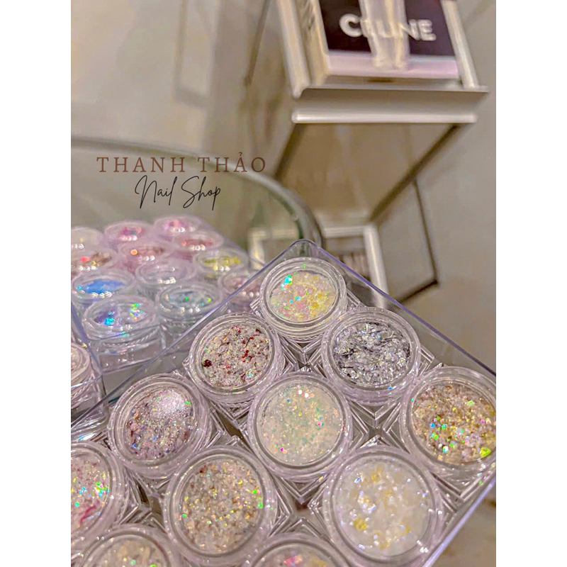 Set nhũ platium 12 ô