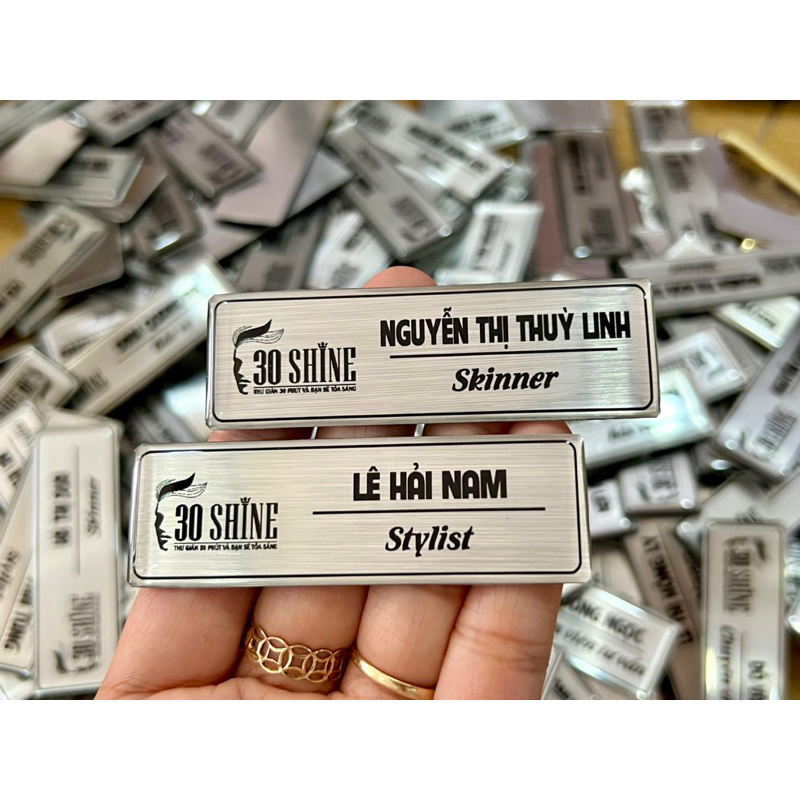 Bảng Tên 30SHINE - Vui lòng gửi tên cho shop