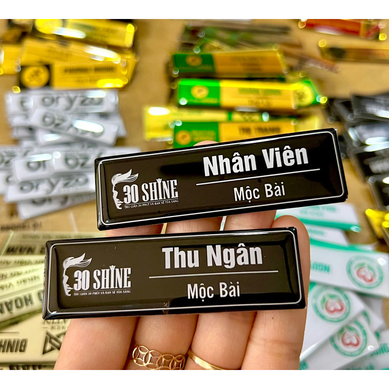 Bảng Tên 30SHINE - Vui lòng gửi tên cho shop