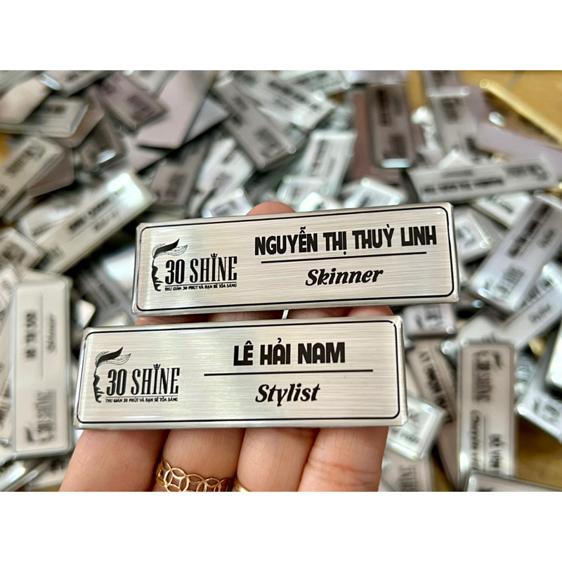 Bảng Tên 30SHINE - Vui lòng gửi tên cho shop
