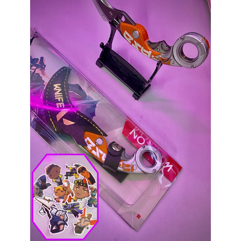 VELOCITY KA-RAM-BIT VALORANT MÔ HÌNH TRƯNG BÀY BÀN HỌC TỈ LỆ 1-1 FULL KIM LOẠI