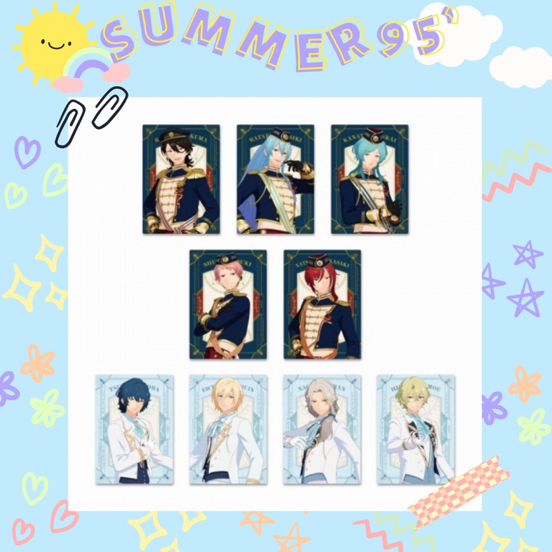 Pack clear trading card random thẻ nhân phẩm Ensemble Stars Đào Tạo Thần Tượng
