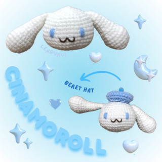 CINAMOROLL- móc khoá nhân vật sanrio- cinamoroll handmade
