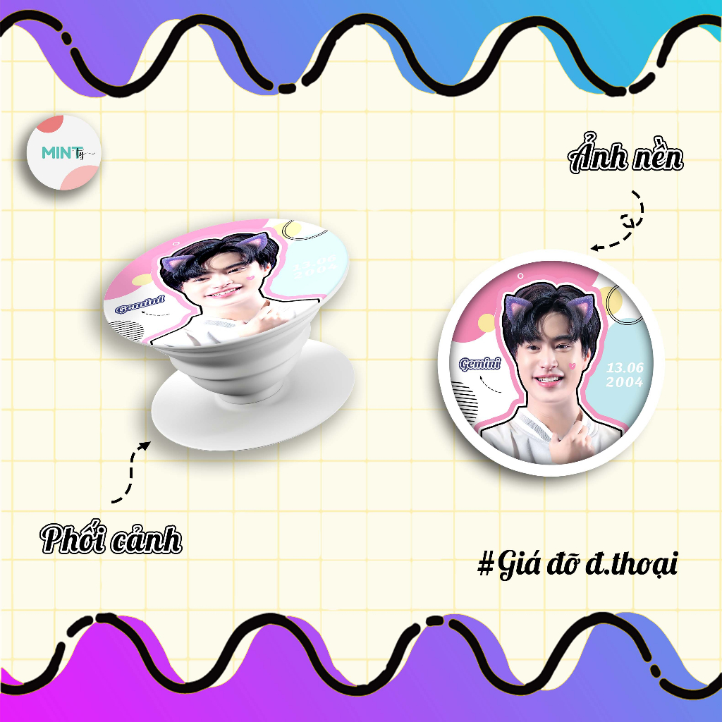 GeminiFourth Griptok - Giá đỡ điện thoại mini