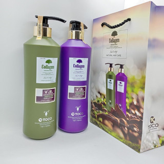 Bộ dầu gội + xả toco collagen kích thích mọc tóc milaloo