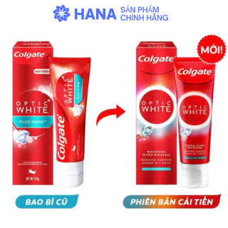 Kem Đánh Răng Colgate Plus Shine Làm Sáng Răng Optic White Plus Shine 100g