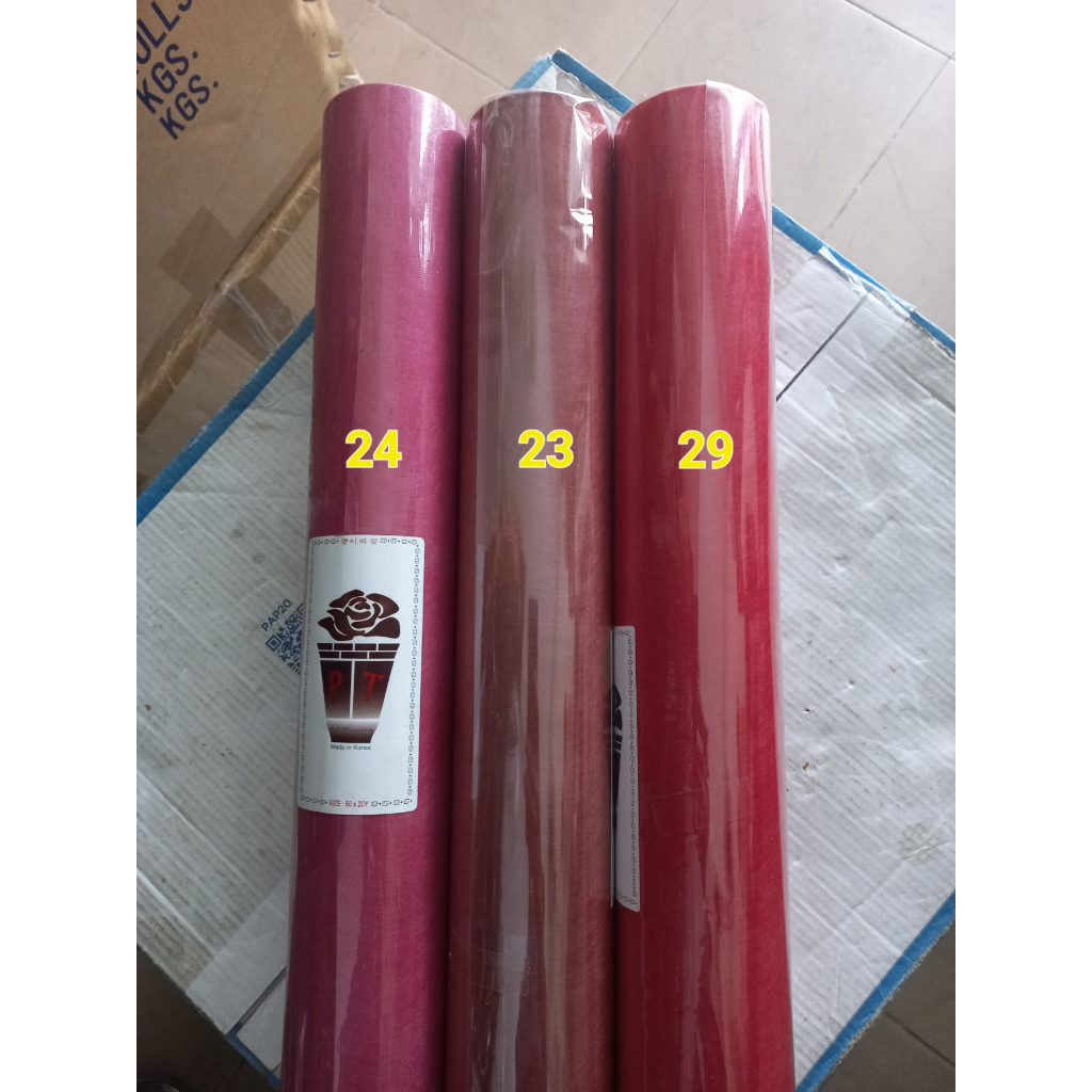Giấy lụa gói hoa Hàn Quốc PT  - 1 cuộn