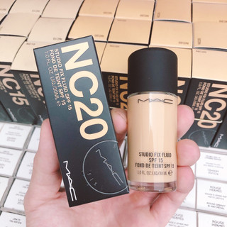 Kem Nền ❣️FREESHIP❣️ Kem Nền MAC Studio Fix Fluid SPF15 ( Tem Đảm Bảo Chính Hãng )
