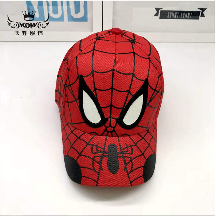 Nón kết hình siêu nhân bé trai/bé gái có quai sau điều chỉnh size 3-10 tuổi