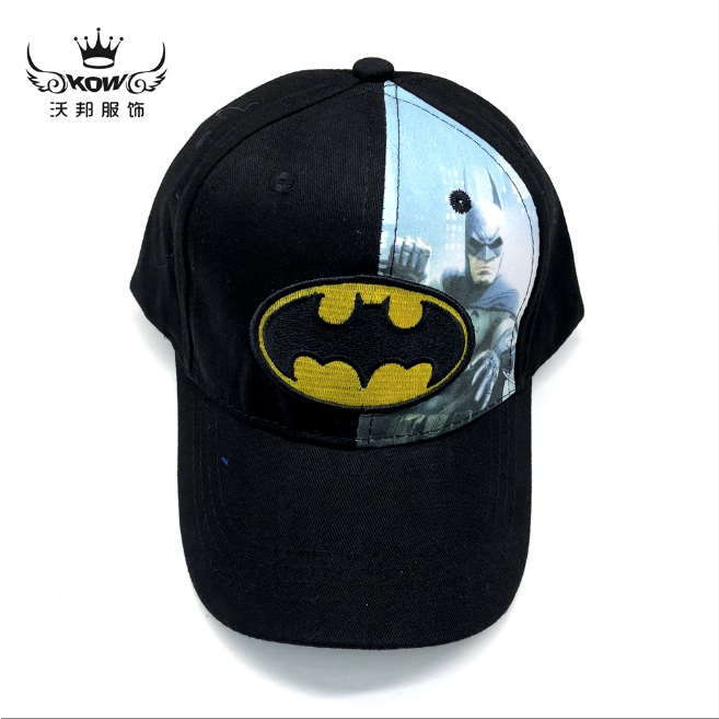 Nón kết hình siêu nhân bé trai/bé gái có quai sau điều chỉnh size 3-10 tuổi
