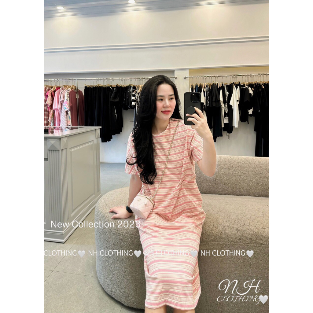h3-Váy kẻ xoắn lên ảnh xinh xỉu sm 💰300k