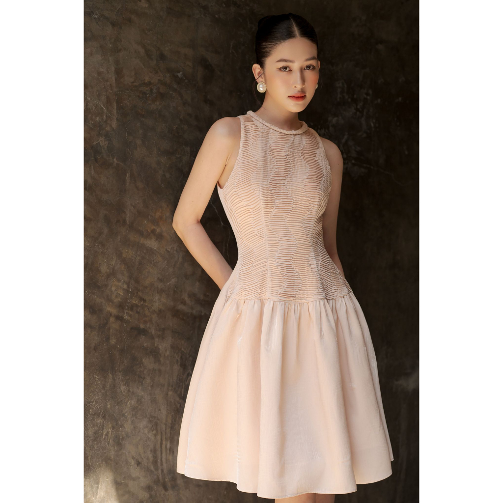 OLV - Đầm Cherish Latte Dress