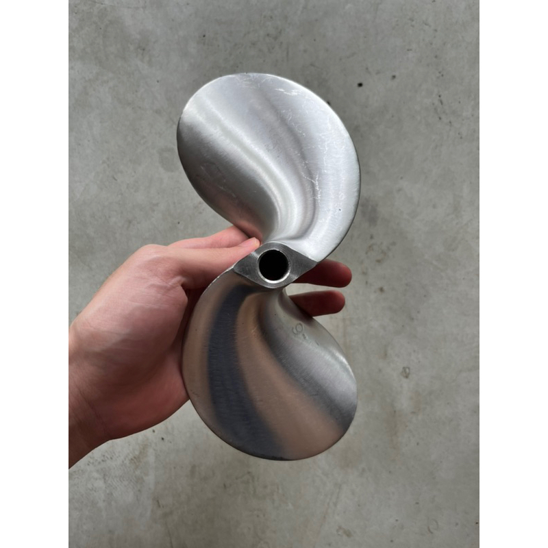 Chân vịt inox số 9 trái đất chân vịt inox 2t6 dùng cho máy dầu 1 máy piston 75-85mm