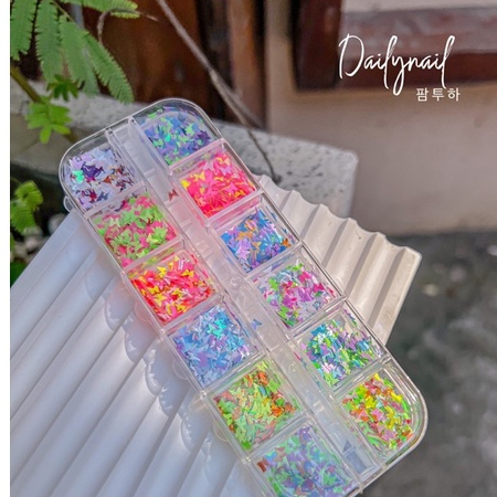 Set nhũ buom các mẫu ẩn móng