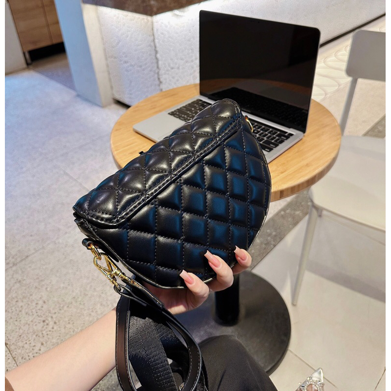 Túi bao tử Y S L da mền bản 2 dây