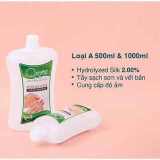 Aceton nước rửa móng tay lau sơn, phá sơn gel, phá bột
