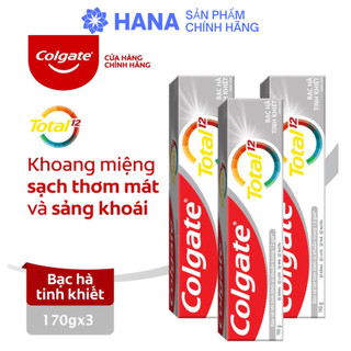 Kem đánh răng colgate total bạc hà tinh khiết 170g