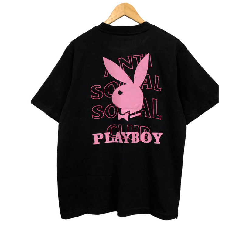Áo thun ASSC Playboy phong cách, áo phông nam nữ Unisex 2c 100% cotton