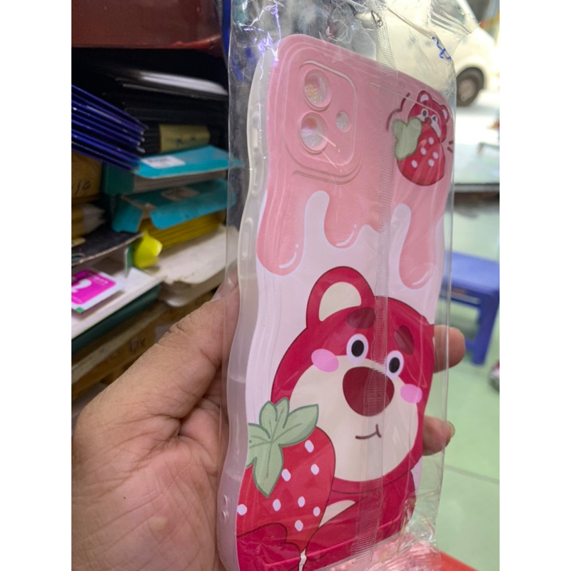 Ốp lưng Sámung A04 dẻo viền gợn sóng lưng in hình