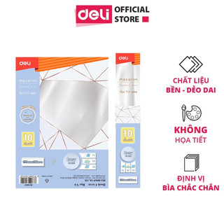 Bọc vở Deli CH899 (bọc cho vở có Kích thước: 179 x 252mm)