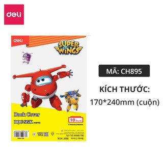 Bọc sgk, vở ôly deli ch895 ,.