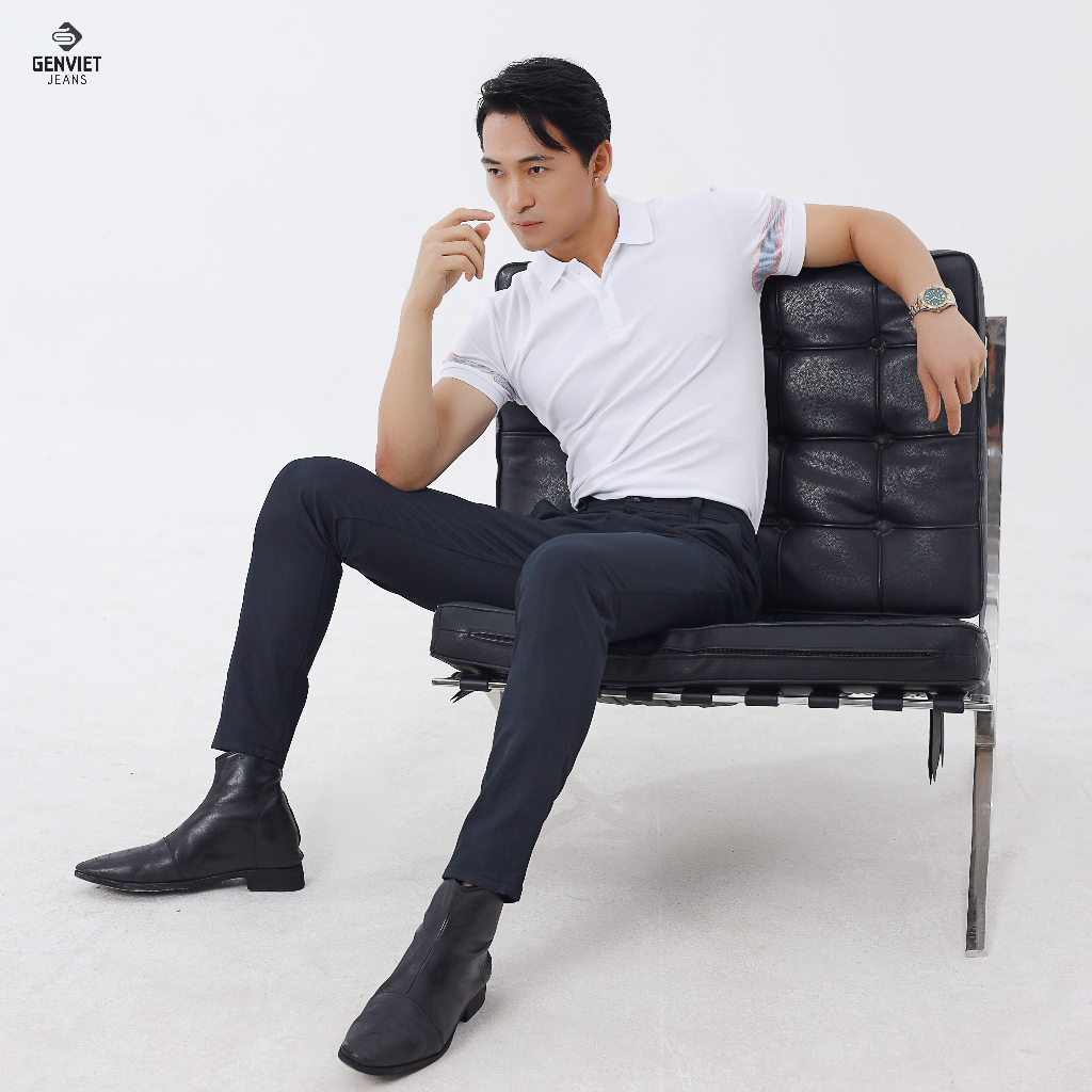 Quần Dài Kaki Nam Slimfit D1108K8137 GENVIET