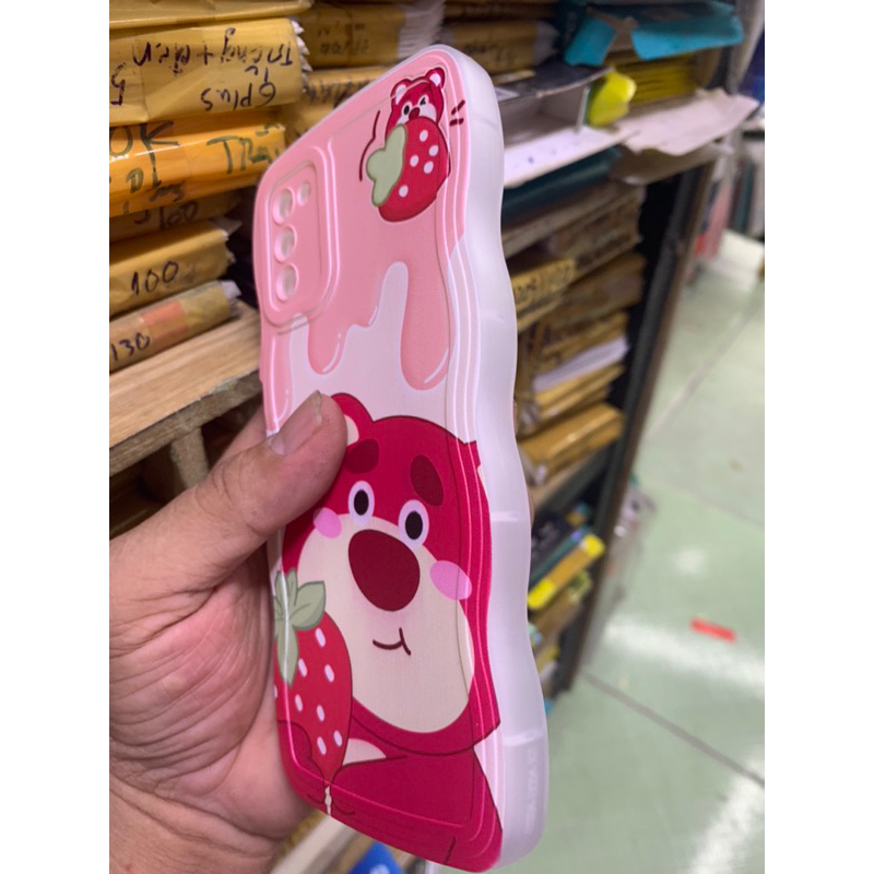 Ốp lưng Sámung A02S/A03S dẻo viền gợn sóng lưng in hình