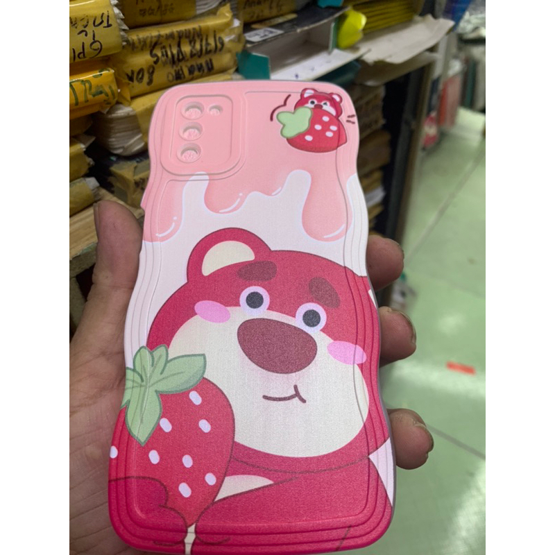 Ốp lưng Sámung A02S/A03S dẻo viền gợn sóng lưng in hình