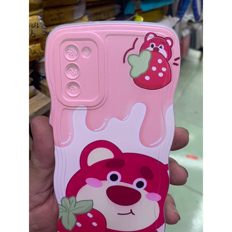 Ốp lưng Sámung A02S/A03S dẻo viền gợn sóng lưng in hình