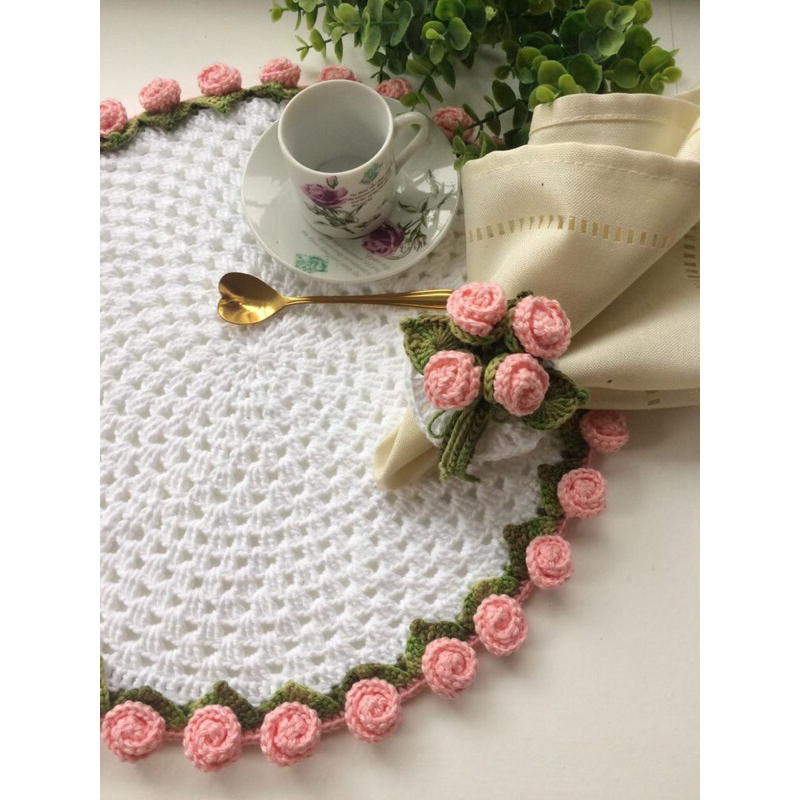 Đế lót handmade trang trí bàn ăn