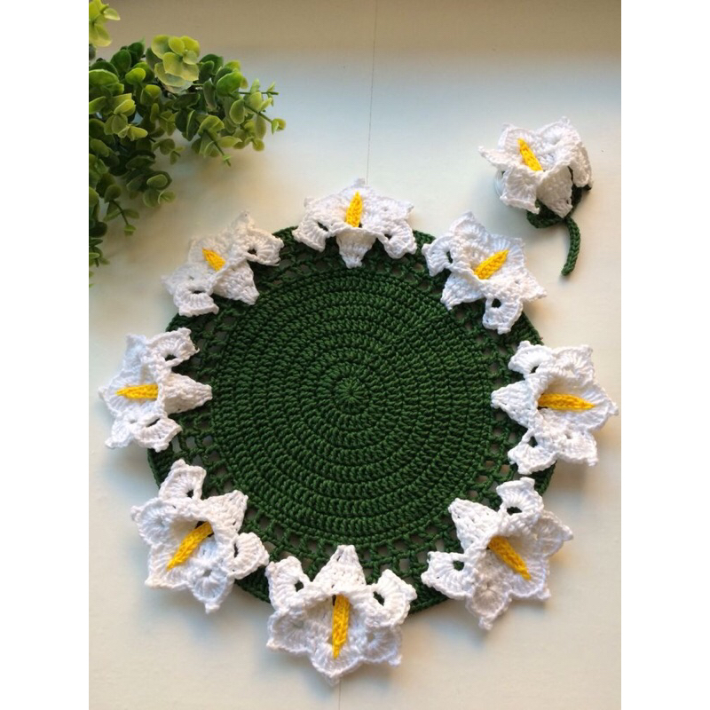 Đế lót handmade trang trí bàn ăn