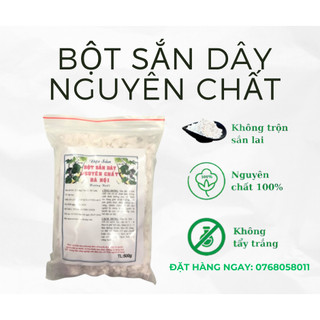 [FreeShip] Bột Sắn Dây Nguyên Chất 500GR Loại Đặc Biệt Không Pha Trộn Thơm Ngon Trắng Sạch - Thanh Nhiệt, Giải Độc