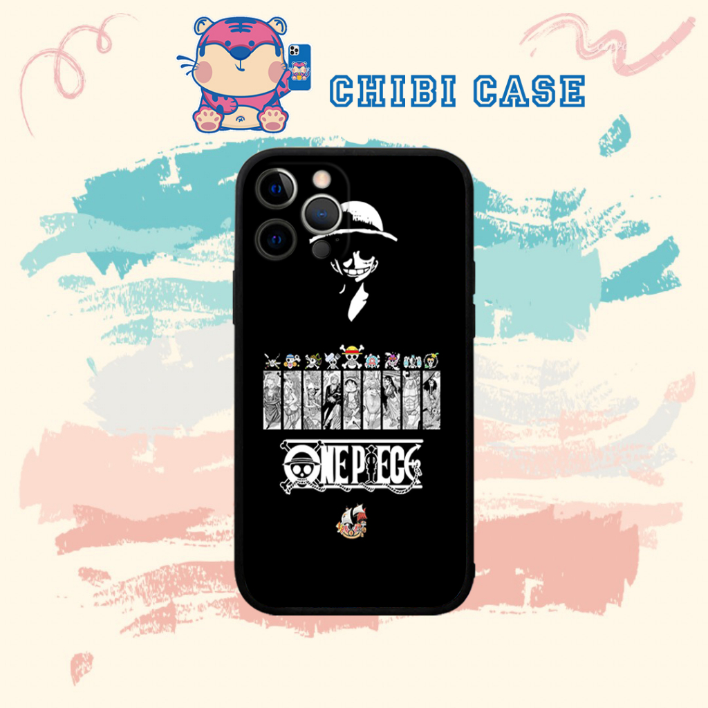 Ốp đt One Piece cực chất cho iPhone13promaxXS XR nữ 8plus mềm 7Plus X XR Xs Max 6 6s BLUJOPC0024