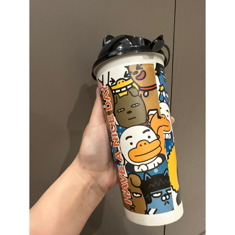 Ly giấy in cartoon 3d 700ml