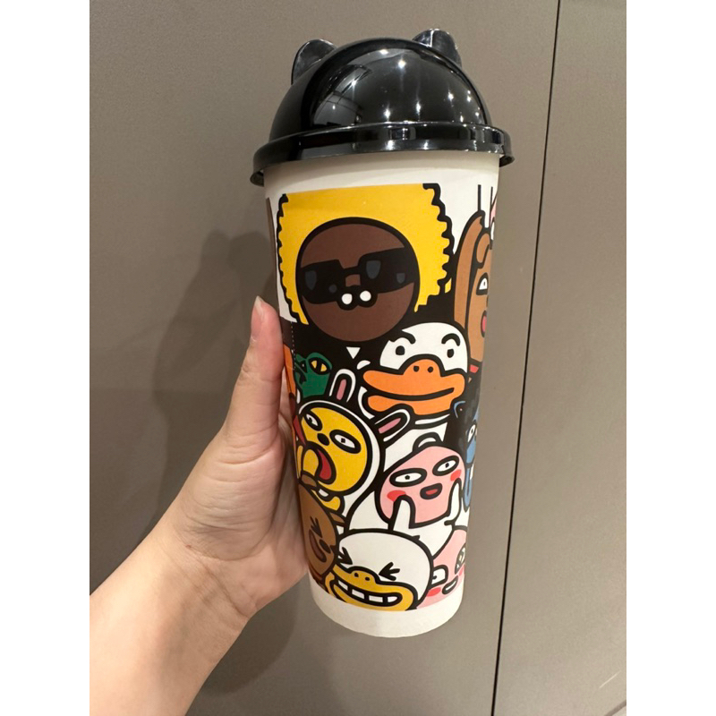 Ly giấy in cartoon 3d 700ml