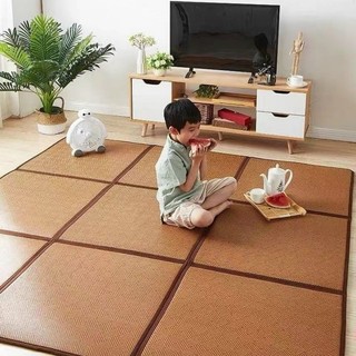 [ Giá Hủy Diệt ] Thảm trải sàn Chiếu Mây Thái Nhập khẩu, Mặt Sau Có Lớp Chống Trơn , Trượt kích thước 1m6+ 1m8 và 2m2