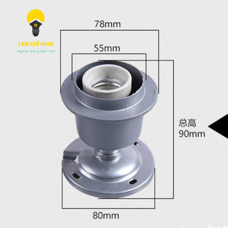 Đui đèn công nghiệp E27, E40 (dùng cho choá đèn nhà xưởng)