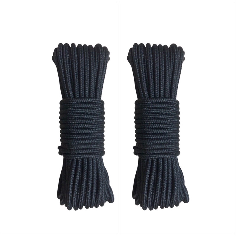 20 mét - Dây Dù 3.5mm tròn có lõi chắc chắn dùng làm macrame, căng lều, dây phơi, trang trí