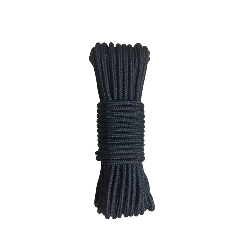 20 mét - Dây Dù 3.5mm tròn có lõi chắc chắn dùng làm macrame, căng lều, dây phơi, trang trí