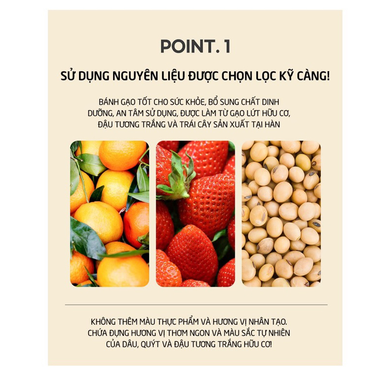 BÁNH GẠO HỮU CƠ MOM'S CHOICE - BÉ TỪ  7 THÁNG