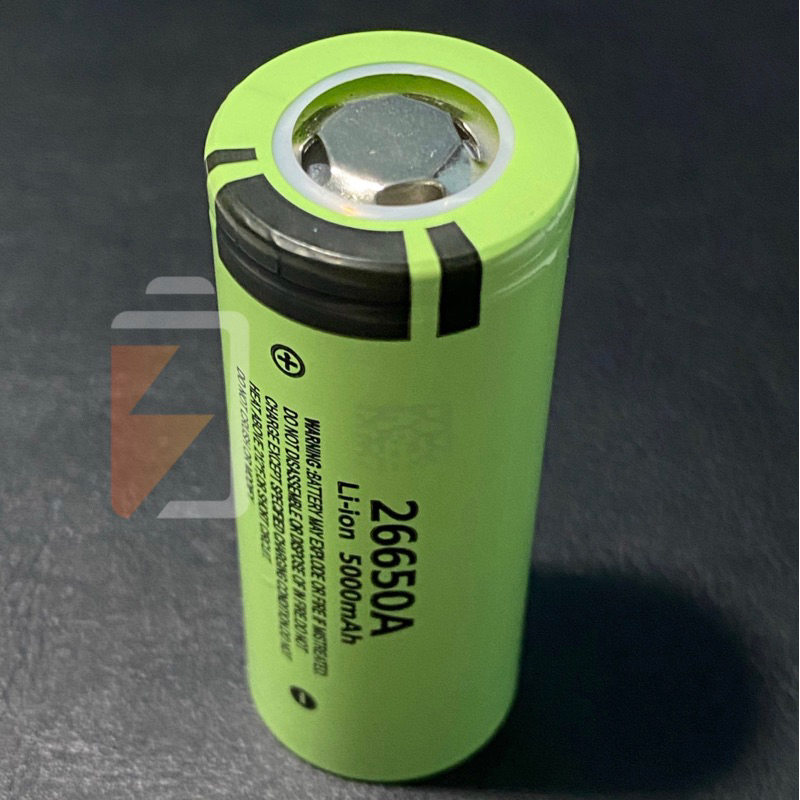 Pin sạc 26650 mới 100% Panasonic dung lượng 5000mAh xả 25A