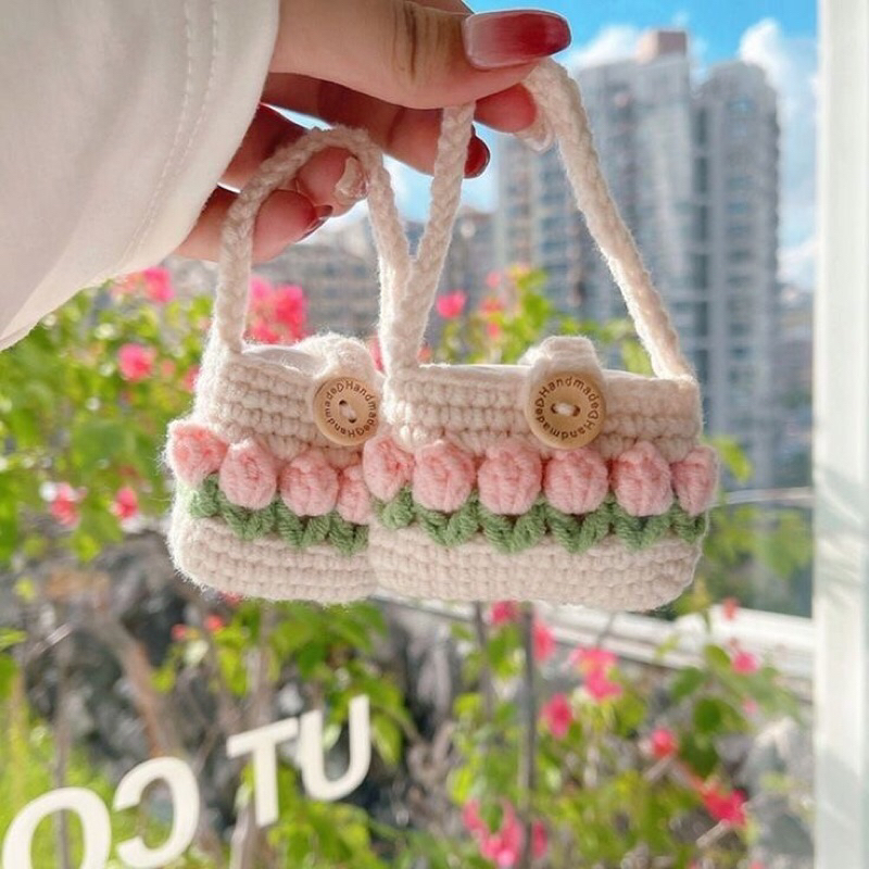 Túi len handmade nhiều mẫu