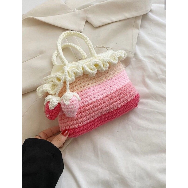 Túi len handmade nhiều mẫu