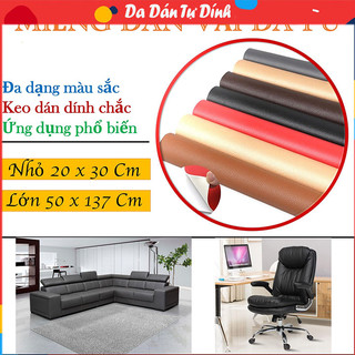   DÁN SOFA❤️  Miếng dán vải da PU kích thước lớn sửa ghế sofa đồ da tự dính 